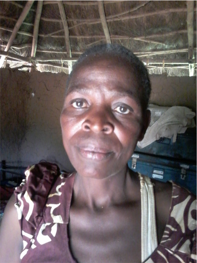 Grace, recipient of cash from GiveDirectly